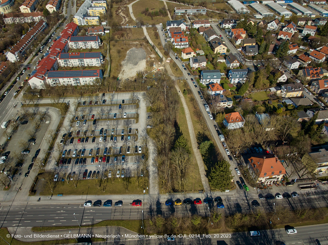20.02.2023 -  der verschwundene Hachinger Bach in Neuperlach und Berg am Laim